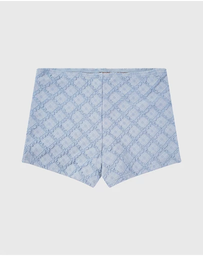 Aqua Blu Kids - Stepping Stones Blue Swim Shorts