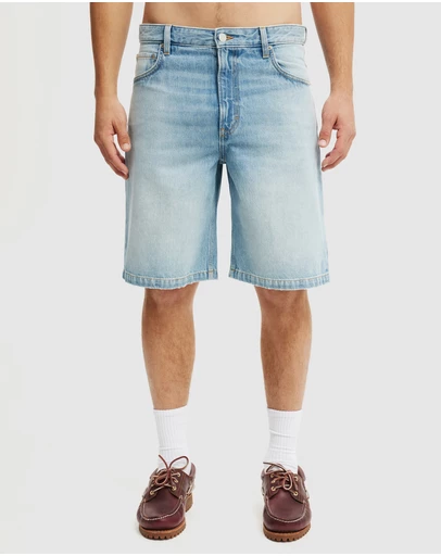 Cotton On - Baggy Denim Shorts
