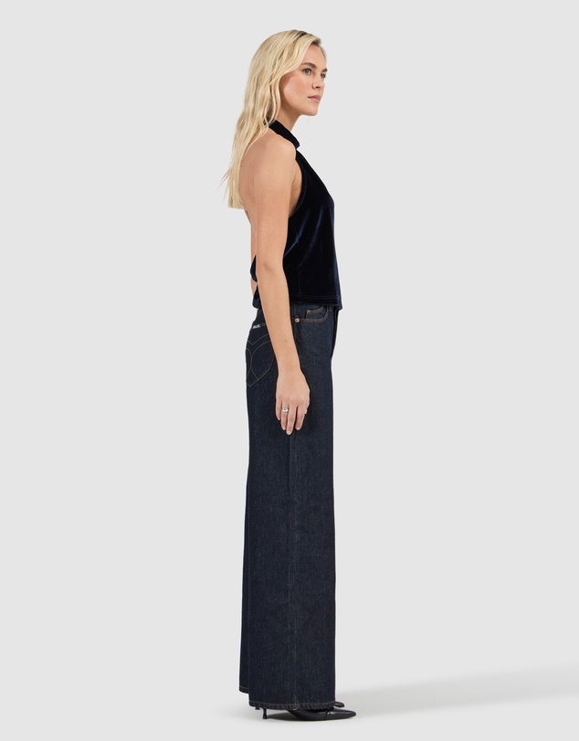 Rolla's - Cameo Halter Top Velvet