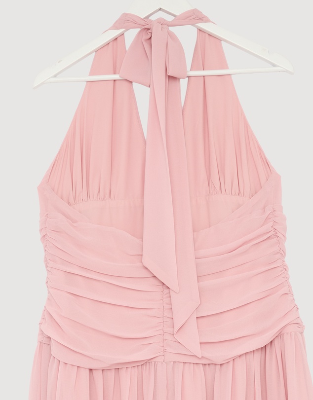 Revibe - Repaired CHANCERY Talara Halter Maxi Dress - AU 16