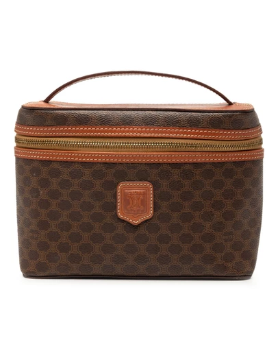Pre-Loved by Azura Reborn - Pre-Loved Macadam Coated Canvas Vanity Bag