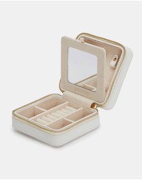 Wolf - Wolf Maria Small Zip Case White