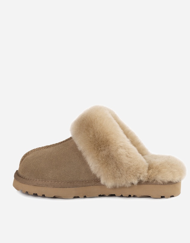 Ozwear Connection Uggs - Ugg Slippers Premium Australia Sheepskin Unisex Scuffette Suede