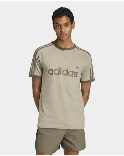 adidas Originals - 3-Stripes Slim Ringer T-Shirt Mens