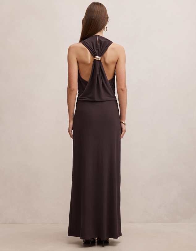 Forever New - Jae Bubble Back Hardware Maxi Dress