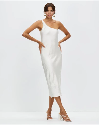 Third Form - Crush Bias One Shoulder Dress