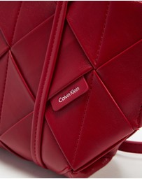 Calvin Klein - Woven Mini Tote Crossbody Bag