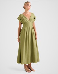 Forever New - Alessandra Tuck Detail Midi Dress