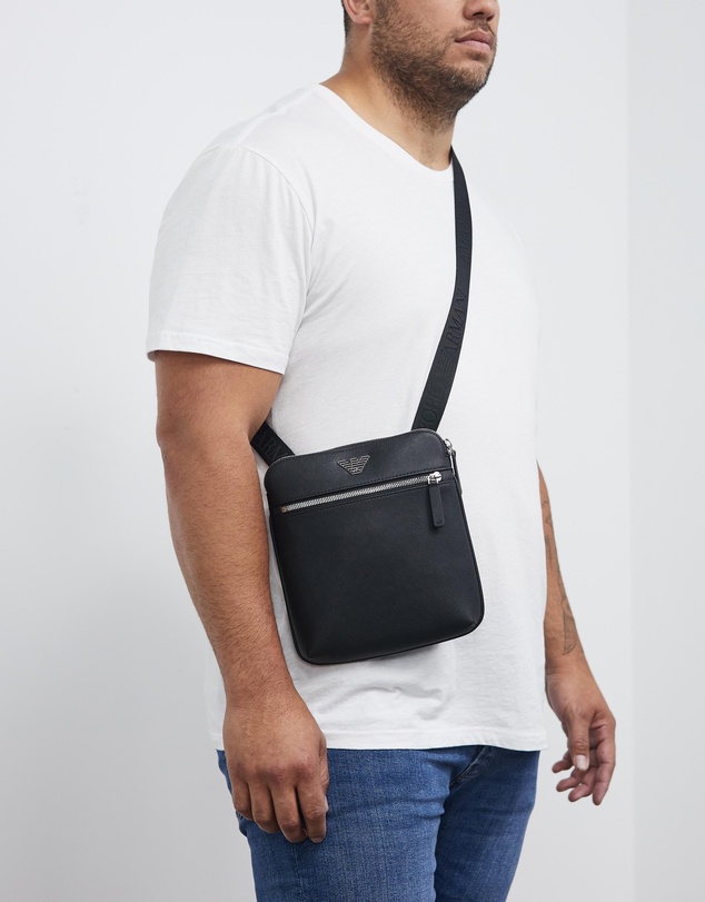Emporio Armani - Small Flat Messenger Bag