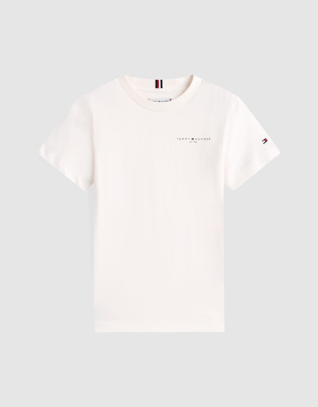 Tommy Hilfiger - Unisex Logo Crew Neck T-Shirt - Teens