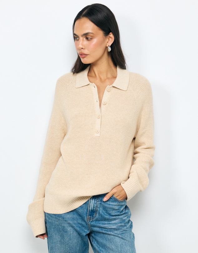 AERE - Lume Organic Cotton Knit Jumper