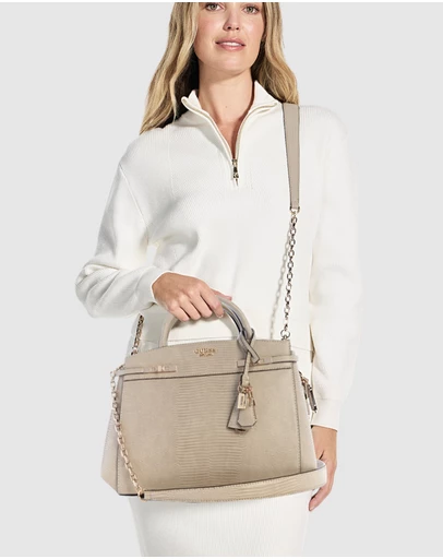 GUESS - Melinda Triple Compartment Satchel Bag