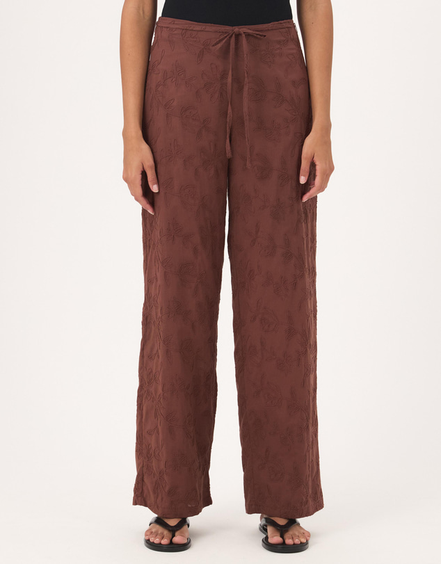 Atmos&Here - Eliza Embroidered Pants