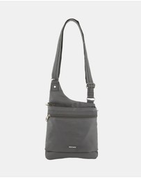 Pierre Cardin - Pierre Cardin Nylon Anti-Theft Cross Body Bag