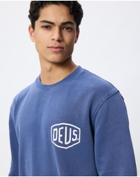 Deus Ex Machina - Shield Garment Dyed Crew Sweat
