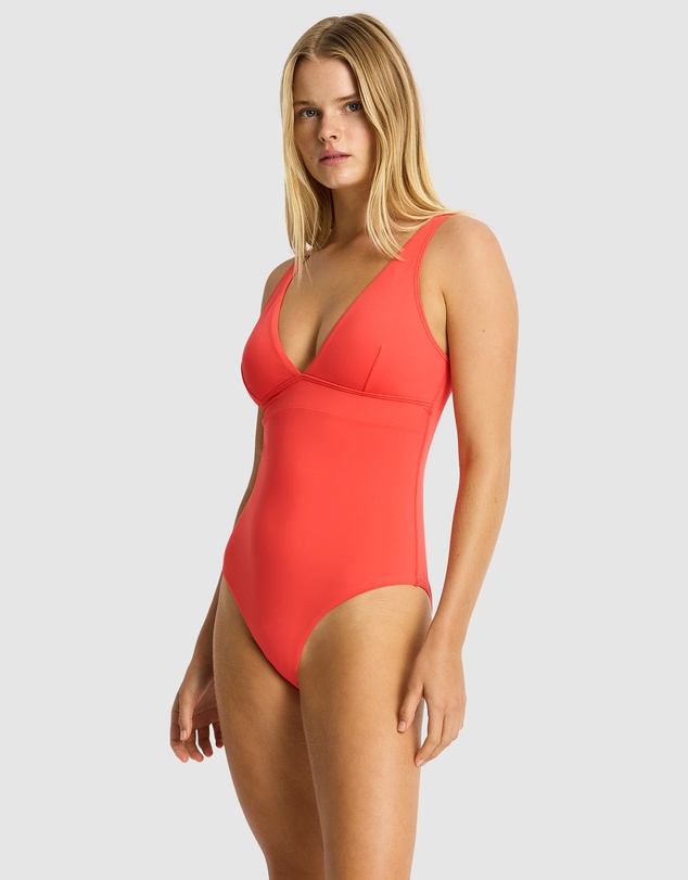 Sea Level Australia - Essentials Edit Longline Tie Back One Piece