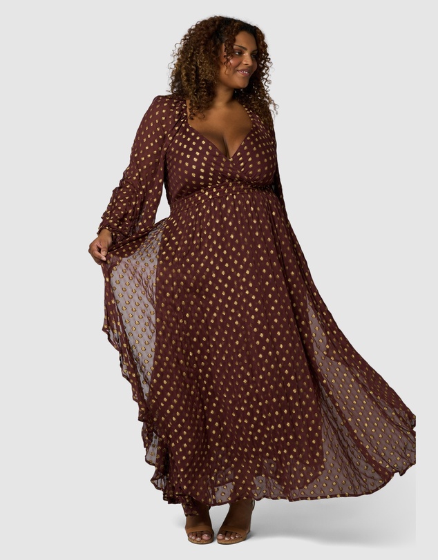 The Poetic Gypsy - Mystic Moonlight Maxi Dress