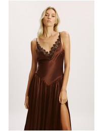 Bardot - Aderia Lace Detail Maxi Dress