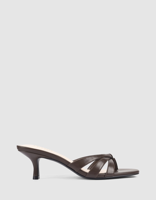 Verali - Beau Kitten Heel Thongs