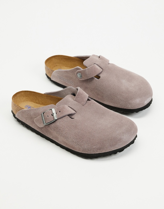 Birkenstock - Boston SFB Suede Leather Regular