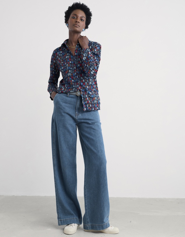 Seasalt - Seasalt Cornwall Multi Larissa Shirt