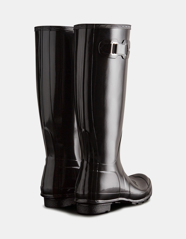 Hunter - Original Tall Gloss Wellington Boots - Women's