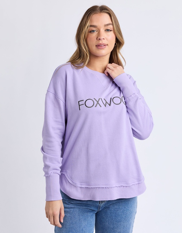 Foxwood - Simplified Metallic Crew Lavender