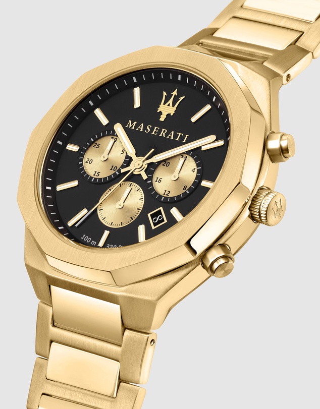 Maserati - Maserati Stile Gold Chronograph
