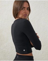 Cotton On Body Active - Ultra Soft Fitted Long Sleeve Top