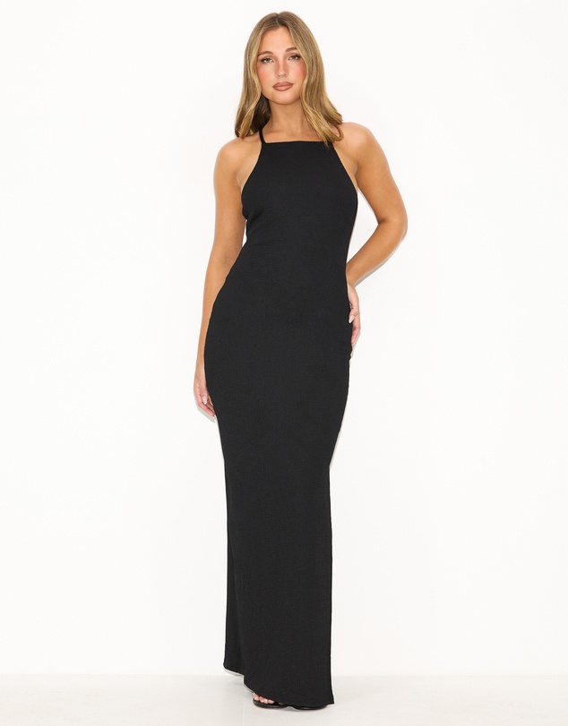 Dazie - Emma Textured Beaded Maxi Dress