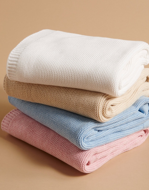 Purebaby - Essentials Textured Blanket-Babies