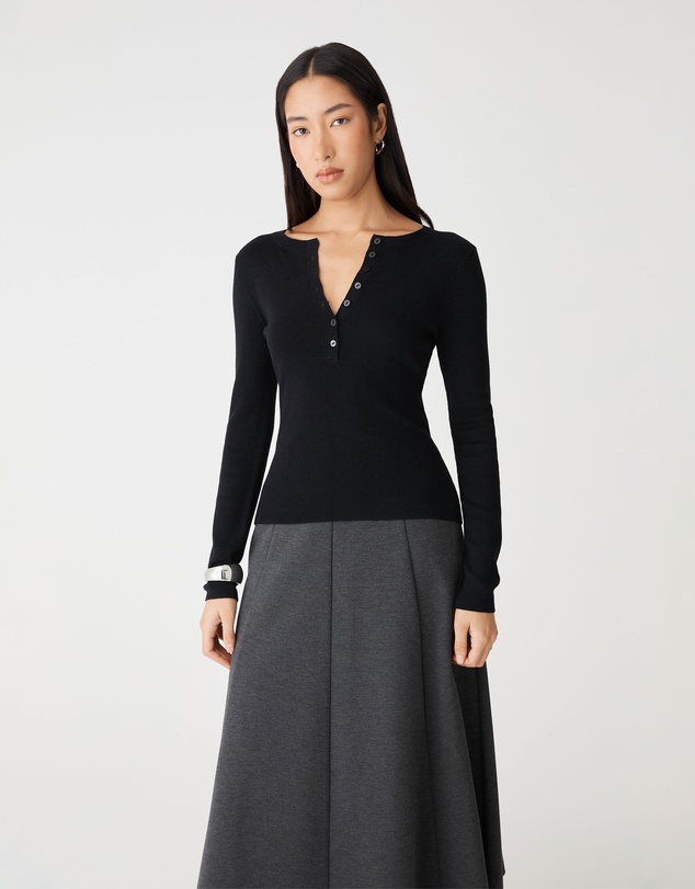 Forcast - Janice A-Line Ponte Skirt