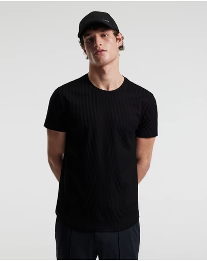 Calibre - Ribbed T-Shirt Black
