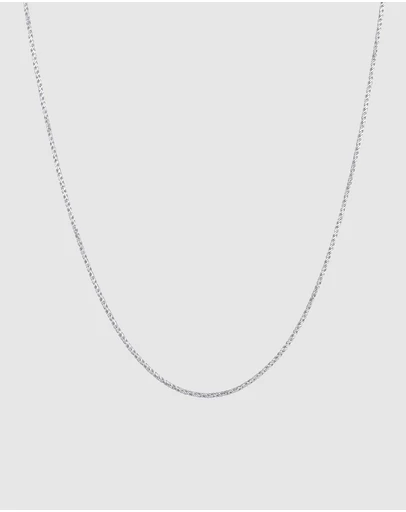 Kuzzoi - ICONIC EXCLUSIVE - Classic Rope Chain Necklace in 925 Sterling Silver