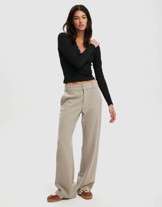 Cotton On - Ryan Henley Long Sleeve Top