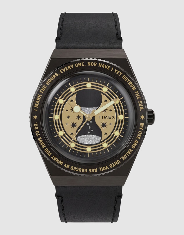 TIMEX - Harry Potter x Q Timex Time Turner Chronograph 36mm Leather Strap Watch