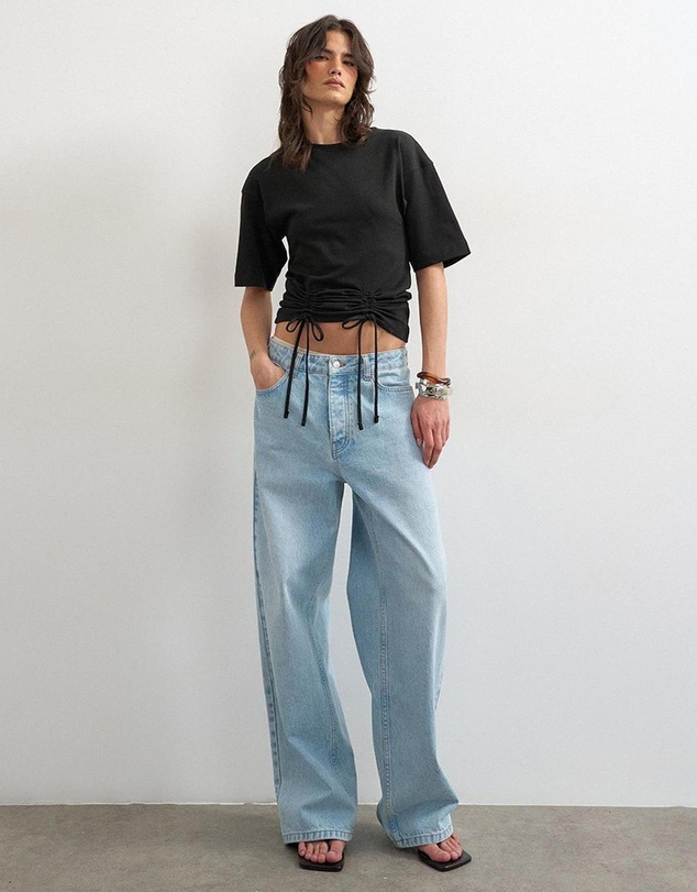 TOPSHOP - Malle Detail T-Shirt Jrs