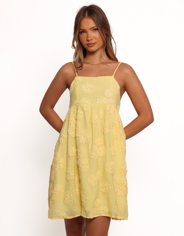 Petal & Pup - Giana Mini Dress - Yellow