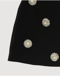 Revibe - Repaired BY JOHNNY. Priscilla Pearl Mini Skirt - AU 10