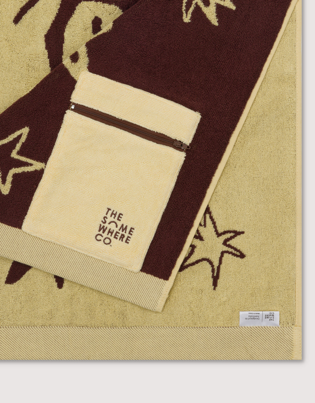 The Somewhere Co - The Homestead Premium Cotton Beach Towel