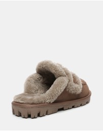 EVERAU - Australian Shepherd Ugg Rilee Cow Suede Upper House Shoes