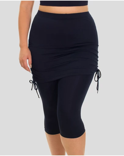 B Free Intimate Apparel - Anti Chafing Swim Tights with Skirt