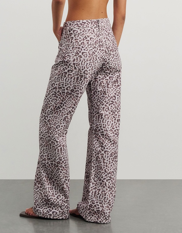 Jag - Carrie Slouch Jean Leopard