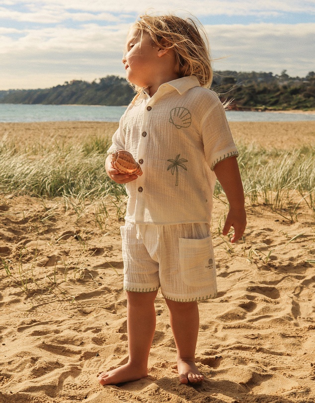Kynd Baby - Woven Short in Pristine