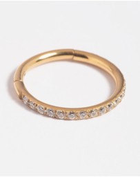 Lovisa - Gold Plated Titanium Crystal Clicker
