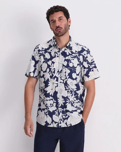 Sportscraft - Gardner Short Sleeve Print Shirt