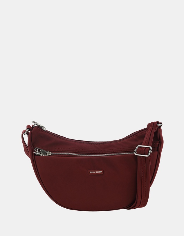 Pierre Cardin - Pierre Cardin Nylon Anti-Theft Crossbody Bag