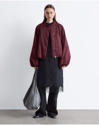 & Other Stories - Voluminous-Sleeve Bomber Jacket