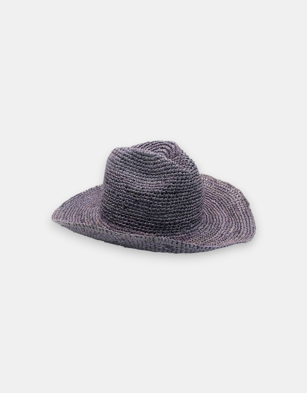Morgan & Taylor - Rowyn Relaxed Cowboy Fedora in Purple