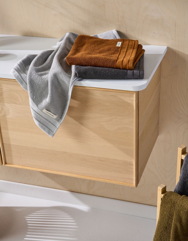 Linen House - Marley Silver Towel Collection